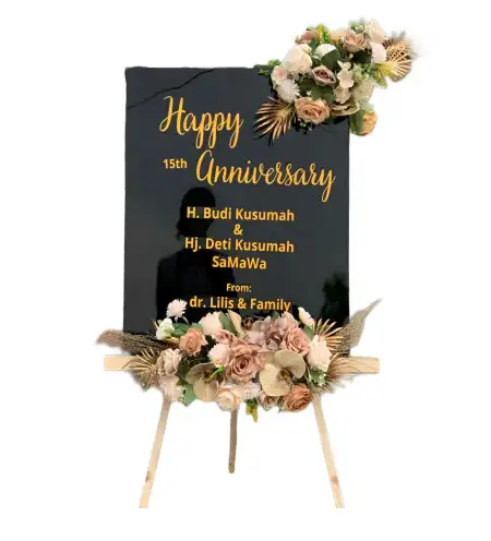 Papan Bunga Akrilik Cluster Kota Wisata Cibubur